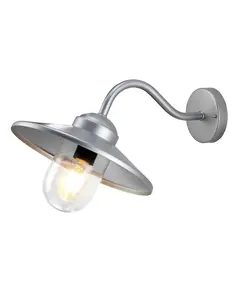 Външен аплик Klampenborg 1xE27 Silver Elstead Lighting KLAMPENBORG | Osvetlenieto.bg