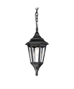 Външна висяща лампа Kinsale 1xE27 Black Elstead Lighting KINSALE-CHAIN | Osvetlenieto.bg
