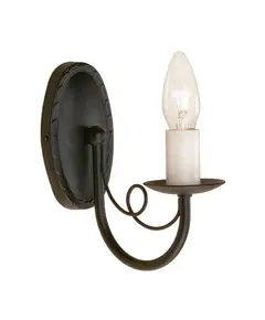 Аплик Minster 1xE14 Black Elstead Lighting MN1-BLACK | Osvetlenieto.bg