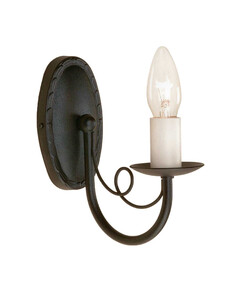 Аплик Minster 1xE14 Black Elstead Lighting MN1-BLACK | Osvetlenieto.bg