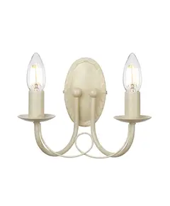 Аплик Minster 2xE14 Ivory Gold Patina Elstead Lighting MN2-IV-GOLD | Osvetlenieto.bg