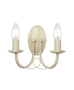 Аплик Minster 2xE14 Ivory Gold Patina Elstead Lighting MN2-IV-GOLD | Osvetlenieto.bg