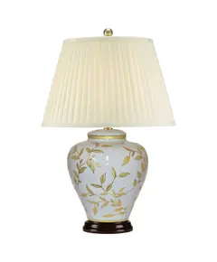 Настолна лампа Leaves 1xE27 Brown and Gold Elstead Lighting LEAVES-BR-GL-TL | Osvetlenieto.bg