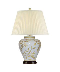 Настолна лампа Leaves 1xE27 Brown and Gold Elstead Lighting LEAVES-BR-GL-TL | Osvetlenieto.bg