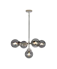 Полилей Kula 5xE14 Polished Nickel Elstead Lighting KULA5 | Osvetlenieto.bg
