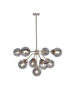 Полилей Kula 9xE14 Polished Nickel Elstead Lighting KULA9 | Osvetlenieto.bg