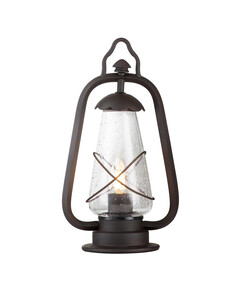 Стояща лампа Miners 1xE27 Old Bronze Elstead Lighting MINERS-PED | Osvetlenieto.bg