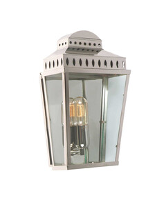 Външен аплик Mansion House 1xE27 Polished Nickel Elstead Lighting MANSION-HOUSE-PN | Osvetlenieto.bg
