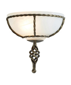 Аплик Pembroke 1xE27 Wall Uplighter Black Gold Elstead Lighting PB-WU-BLK-GOLD | Osvetlenieto.bg