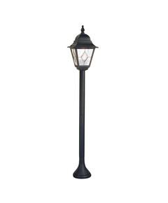 Градински стълб Norfolk 1xE27 Black Elstead Lighting NR4-BLK | Osvetlenieto.bg