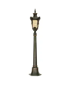 Градински стълб Philadelphia 1xE27 Medium Pillar Old Bronze Elstead Lighting PH4-M-OB | Osvetlenieto.bg