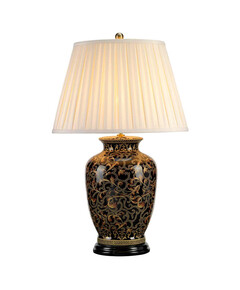 Настолна лампа Morris 1xE27 Large Gold and Black Elstead Lighting MORRIS-TL-LARGE | Osvetlenieto.bg