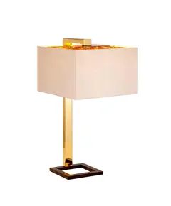 Настолна лампа Plein 1xE27 Dark Brown Polished Gold Elstead Lighting PLEIN-TL | Osvetlenieto.bg