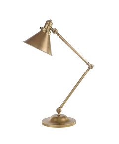 Настолна лампа Provence 1xE27 Aged Brass Elstead Lighting PV-TL-AB | Osvetlenieto.bg