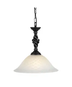Пендел Pembroke 1xE27 Black Elstead Lighting PB-P-BLACK | Osvetlenieto.bg
