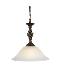 Пендел Pembroke 1xE27 Black Gold Elstead Lighting PB-P-BLK-GOLD | Osvetlenieto.bg