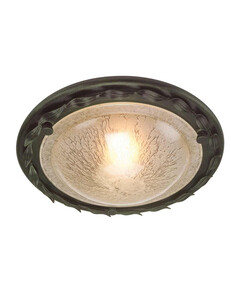 Плафон Olivia 1xE27 Black Gold Patina Elstead Lighting OV-F-BLK-GOLD | Osvetlenieto.bg