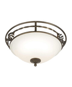 Плафон Pembroke 2xE27 Light Style A Black Gold Elstead Lighting PB-F-A-BLK-GOLD | Osvetlenieto.bg