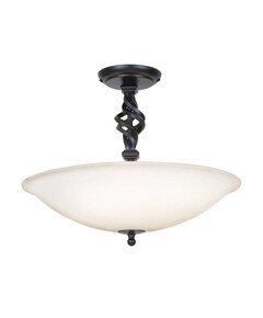 Плафон Pembroke 3xE14 Black Elstead Lighting PB-SF-A-BLACK | Osvetlenieto.bg
