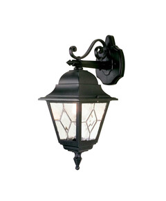 Външен аплик Norfolk 1xE27 Down Black Elstead Lighting NR2-BLK | Osvetlenieto.bg