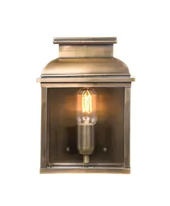 Външен аплик Old Bailey 1xE27 Aged Brass Elstead Lighting OLD-BAILEY-BR | Osvetlenieto.bg