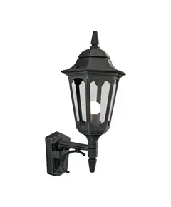 Външен аплик Parish 1xE27 Up Black Elstead Lighting PR1-BLACK | Osvetlenieto.bg