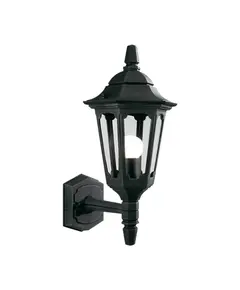 Външен аплик Parish Mini 1xE27 Up Black Elstead Lighting PRM1-BLACK | Osvetlenieto.bg
