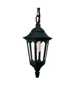 Външна висяща лампа Parish 1xE27 Black Elstead Lighting PR9-BLACK | Osvetlenieto.bg