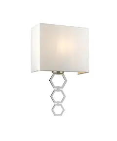 Аплик Ria Medium 1xE27 Polished Chrome Elstead Lighting RIA-MEDIUM-PC | Osvetlenieto.bg