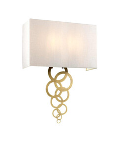 Аплик Rosa Large 2xE27 Aged Brass Elstead Lighting ROSA-LARGE-AB | Osvetlenieto.bg