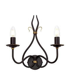 Аплик Windermere 2xE14 Rust Gold Elstead Lighting WM2 | Osvetlenieto.bg