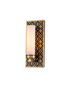 Аплик Ziggy 1xE27 Lacquered Gold Elstead Lighting ZIGGY1-LG | Osvetlenieto.bg