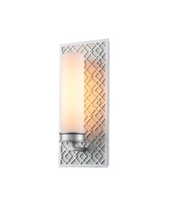Аплик Ziggy 1xE27 Lacquered Silver Elstead Lighting ZIGGY1-LS | Osvetlenieto.bg