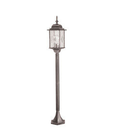 Градински стълб Wexford 1xE27 Black Silver Elstead Lighting WX4 | Osvetlenieto.bg
