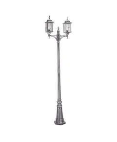 Градински стълб Wexford 2xE27 Black Silver Elstead Lighting WX8 | Osvetlenieto.bg