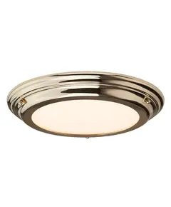 LED Плафон Welland Polished Brass Elstead Lighting WELLAND-F-PB | Osvetlenieto.bg