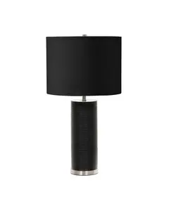 Настолна лампа Ripple 1xE27 Black Black Shade Elstead Lighting RIPPLE-TL-BLK | Osvetlenieto.bg