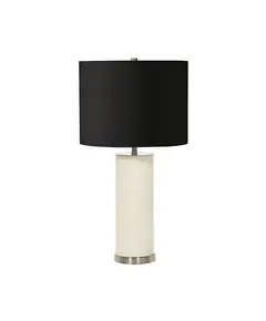 Настолна лампа Ripple 1xE27 White Black Shade Elstead Lighting RIPPLE-TL-WHT-B | Osvetlenieto.bg