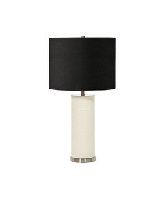 Настолна лампа Ripple 1xE27 White Black Shade Elstead Lighting RIPPLE-TL-WHT-B | Osvetlenieto.bg