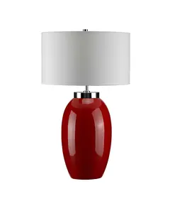 Настолна лампа Victor 1xE27 Large Red Elstead Lighting VICTOR-LRG-TL-RD | Osvetlenieto.bg