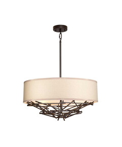 Полилей Taiko 4xE27 Olde Bronze Elstead Lighting TAIKO-4P | Osvetlenieto.bg