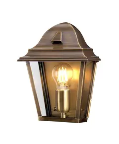 Външен аплик St James 1xE27 Aged Brass Elstead Lighting ST-JAMES-BRASS | Osvetlenieto.bg