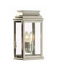 Външен аплик St Martins 1xE27 Polished Nickel Elstead Lighting ST-MARTINS-PN | Osvetlenieto.bg