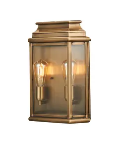 Външен аплик St Martins 2xE27 Large Aged Brass Elstead Lighting ST-MARTINS-L-BR | Osvetlenieto.bg