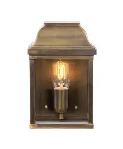 Външен аплик Victoria 1xE27 Brass Elstead Lighting VICTORIA-BR | Osvetlenieto.bg