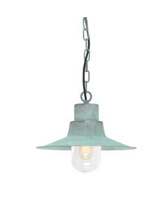 Външна висяща лампа Sheldon 1xE27 Verdigris Elstead Lighting SHELDON-CH-V | Osvetlenieto.bg