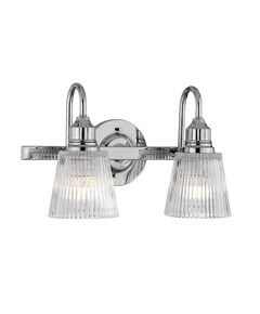 Аплик Addison 2xG9 Polished Chrome Quintiesse QN-ADDISON2-BATH | Osvetlenieto.bg