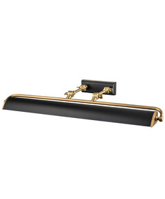 Аплик за картина Winchfield 4xE14 Large Aged Brass & Matte Black Elstead Lighting WINCHFIELD-PLL-AB-MB | Osvetlenieto.bg