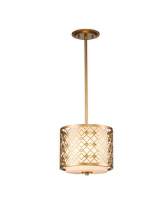 Полилей Ziggy 2xE14 Small Lacquered Gold Elstead Lighting ZIGGY-1P-S-LG | Osvetlenieto.bg