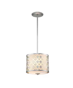 Полилей Ziggy 2xE14 Small Lacquered Silver Elstead Lighting ZIGGY-1P-S-LS | Osvetlenieto.bg